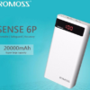 Pin Sac du phung Romoss Sense 6P 20000mAh - co man hinh LCD (HANG NHAP KHAU)