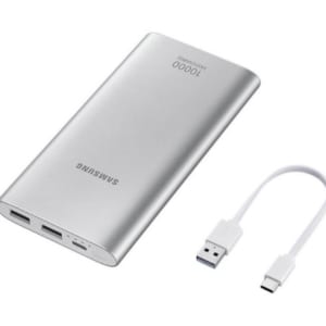 Pin Sạc Dự Phòng Samsung 10000mAh chính hãng - màu Trắng Bạc khắc logo