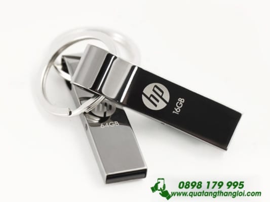 UKT 06 - USB kim loại in logo theo yêu cầu khách hàng 