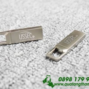 UKT 27 - USB kim loai moc khoa in logo doang nghiep