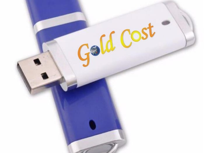 UNT 02 - USB Vỏ nhựa có nắp đẩy khắc logo