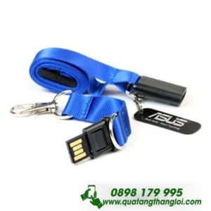 UVT 03 - USB Day deo tay in logo gia re lam qua tang