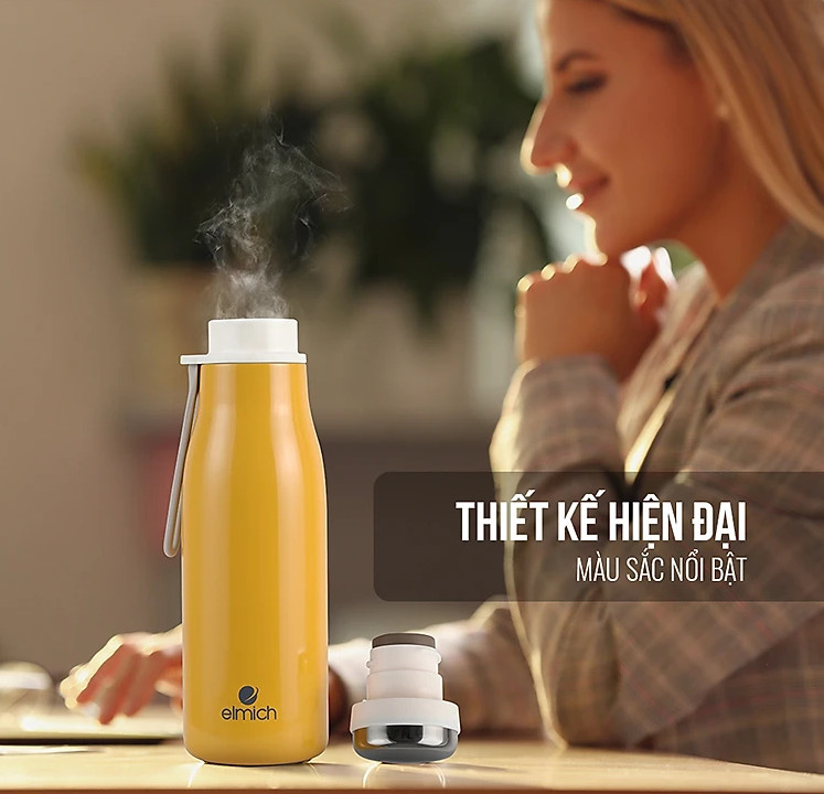 Binh Giu Nhiet ELMICH EL8290 (500ml) in khac logo theo yeu cau 