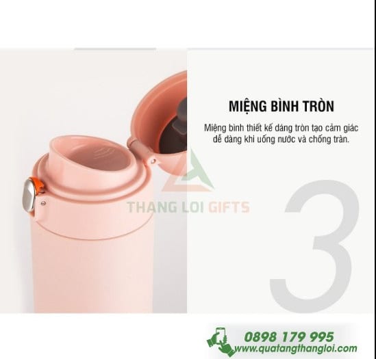 Binh Giu Nhiet LocknLock LHC 3257- 500ml in khac logo