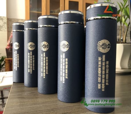 Binh giu nhiet 500ml Inox - Khac noi dung Dai Hoi CDCS