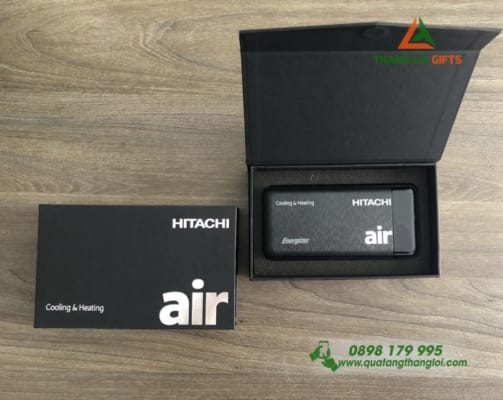 Hop qua tang Pin sac du phong 10000mAh - In logo Air HITACHI (6)