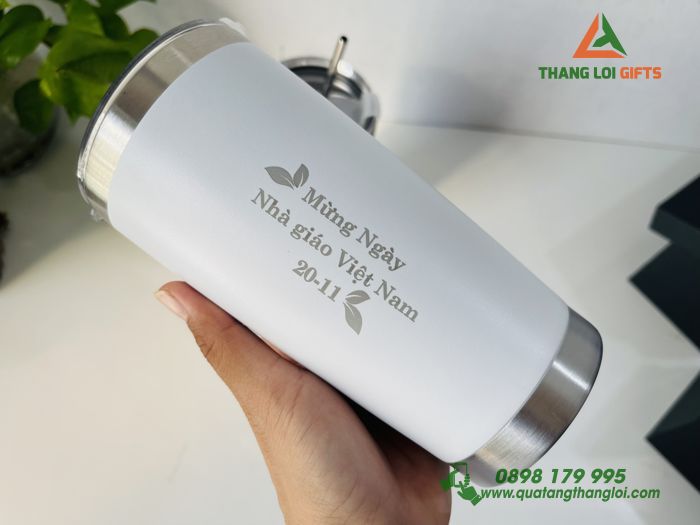 Dành Tặng Thầy Cô - Ly Giữ Nhiệt Inox 600ml Nhân Ngày Nhà Giáo