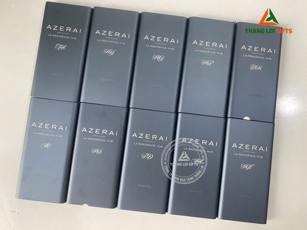 Pin Sạc Dự Phòng XIAOMI 10000mAh - Khắc Logo AZERAI