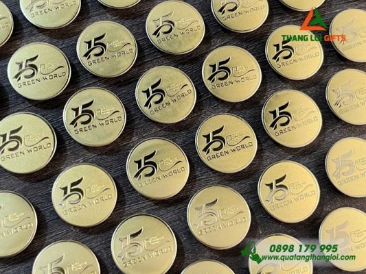 Huy Hieu Cai Ao - Logo 15 Nam Green World