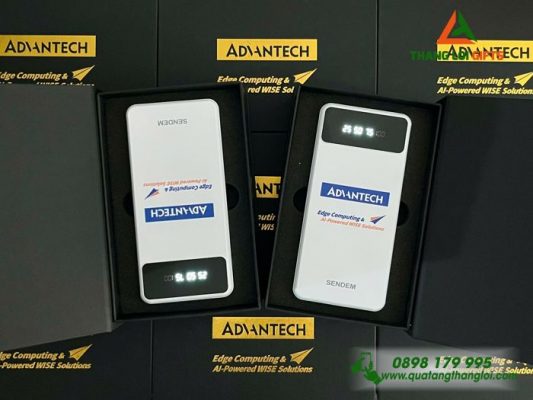 Pin Sac Du Phong SENDEM 10.000mAh - In Logo Doanh Nghiep ADVANTECH