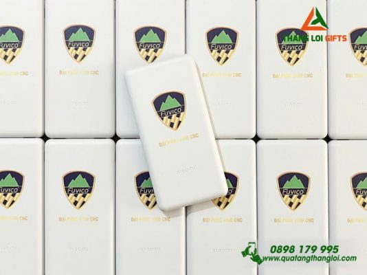 Pin Sac Du Phong Xiaomi 10.000mAh 22.5W - In Logo Doanh Nghiep Dai Phuc Vinh CNC