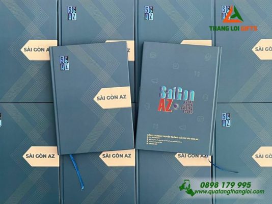 So Tay Dan Gay Mau Xanh - In Logo Doanh Nghiep Sai Gon AZ