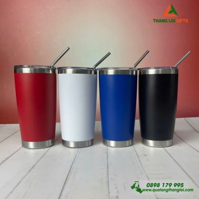 Ly Giữ Nhiệt Inox Cao Cấp 600ML In Khắc Logo Theo Yêu Cầu