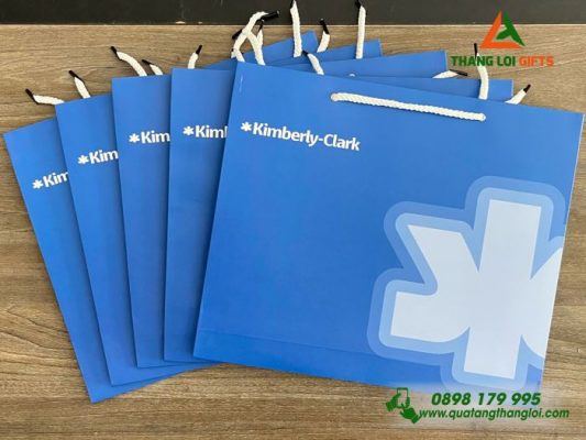 Tui Xach Giay - In Logo Doanh Nghiep Kimberly-Clark